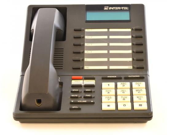Inter-tel Axxess 550.4000 Charcoal Standard Display Speakerphone - Grade A Inter-tel Axxess 550.4000 Charcoal Standard Display Speakerphone - Grade A