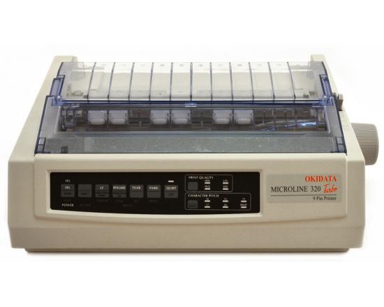 Okidata Microline 320 Turbo Parallel Dot Matrix Printer (62411601) - Old Release