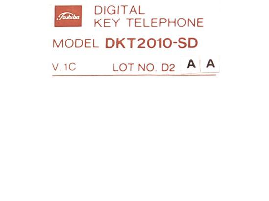 Toshiba Strata DKT2010-SD 10-Button Charcoal Digital LCD Display Phone - Grade A Toshiba Strata DKT2010-SD 10-Button Charcoal Digital LCD Display Phone - Grade A