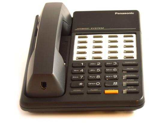 Used Panasonic Business Phones 12 KX-T7020 Hybrid Systems Black Display 