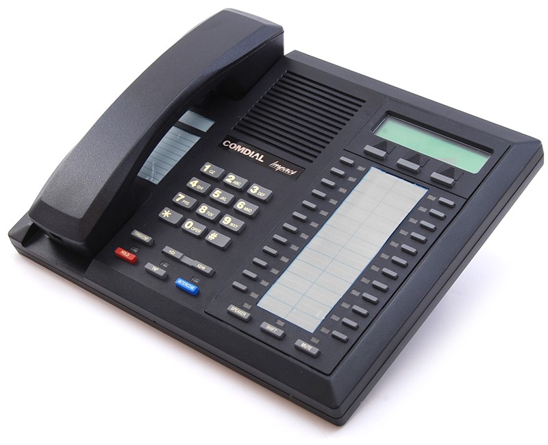 1 USED COMDIAL 80245-GT BLACK OFFICE TELEPHONE ***MAKE OFFER*** 