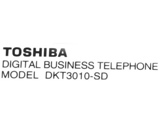 Toshiba DKT3010-SD 10-Button Charcoal Display Speakerphone Toshiba DKT3010-SD 10-Button Charcoal Display Speakerphone