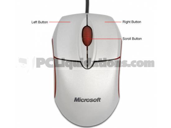 Microsoft M20-00001-B Wired Notebook Optical Mouse