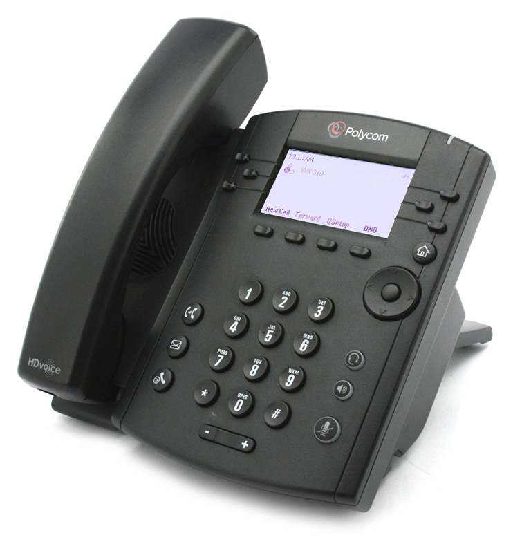 Polycom VVX 300 IP Phone 2201-46135-025 VVX300 POE Discounted #Q30 