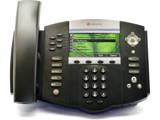 Polycom SoundPoint IP 670 PoE Color Display Phone (2200-12670-001) - Grade B Polycom SoundPoint IP 670 PoE Color Display Phone (2200-12670-001) - Grade B