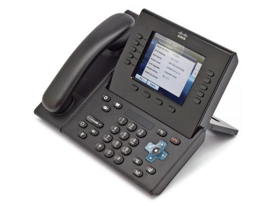 Cisco CP-8961 10-Line Unified IP VoIP Black Office Phone CP-8961-C-K9 BASE ONLY 
