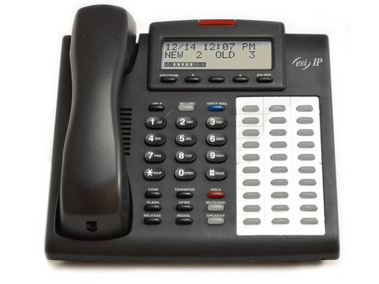 ESI Communications 48-Key H IPFP Charcoal Phone w/ Headset Jack ESI Communications 48-Key H IPFP Charcoal Phone w/ Headset Jack