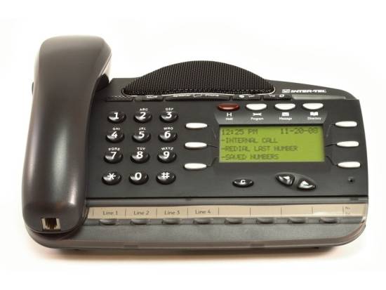 Inter-Tel Encore CX/Mitel 3000 8 Button Black Display Phone (618.5115, LR5829.06200, 4110) Inter-Tel Encore CX/Mitel 3000 8 Button Black Display Phone (618.5115, LR5829.06200, 4110)
