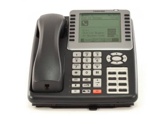 Toshiba Strata IPT2008-SDL 16-Button Charcoal IP Large Display Speakerphone Toshiba Strata IPT2008-SDL 16-Button Charcoal IP Large Display Speakerphone