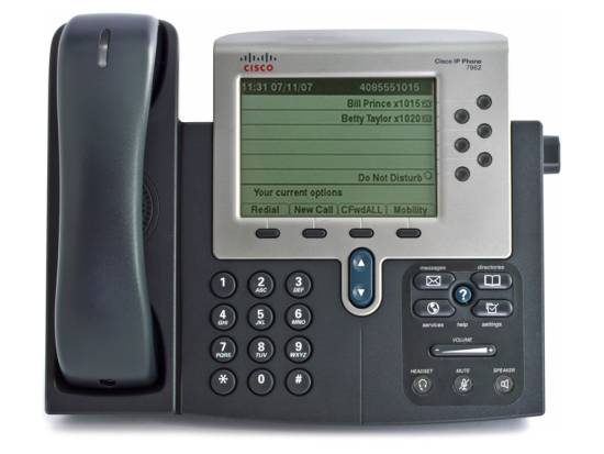 Cisco CP-7962G Charcoal IP Display Speakerphone Cisco CP-7962G Charcoal IP Display Speakerphone
