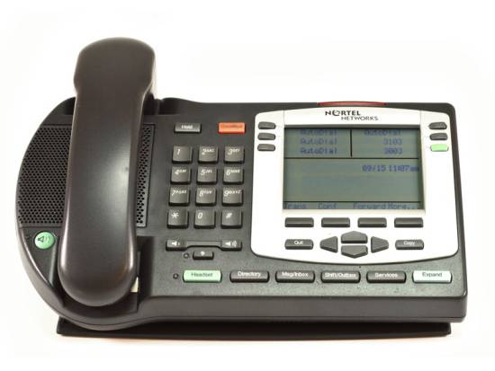 Nortel IP Phone 2004 (NTDU92) Charcoal with Silver Bezel Nortel IP Phone 2004 (NTDU92) Charcoal with Silver Bezel