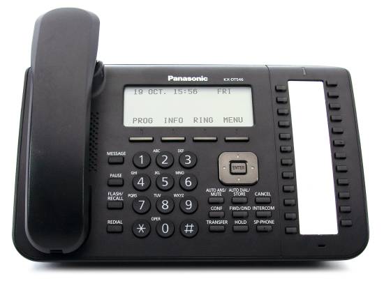 Panasonic 24 Button LCD Digital SpeakerPhone (KX-DT546-B) Panasonic 24 Button LCD Digital SpeakerPhone (KX-DT546-B)