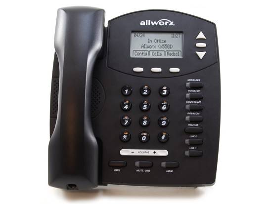 AllWorx 9202 Black IP Display Speakerphone - Grade A AllWorx 9202 Black IP Display Speakerphone - Grade A