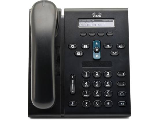 Cisco CP-6921 Black IP Display Speakerphone - Grade B Cisco CP-6921 Black IP Display Speakerphone - Grade B