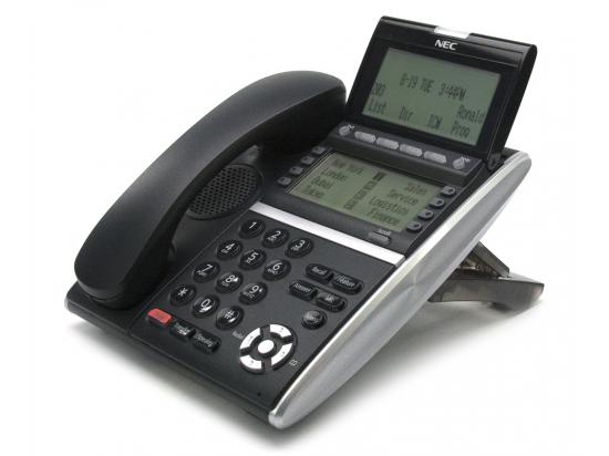 NEC DT830 ITZ-8LD-3 8-Button Black IP Display Phone - Grade A