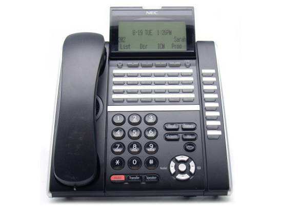 NEC Univerge DT400 DTZ-32D-3 32-Button Black Display Phone NEC Univerge DT400 DTZ-32D-3 32-Button Black Display Phone