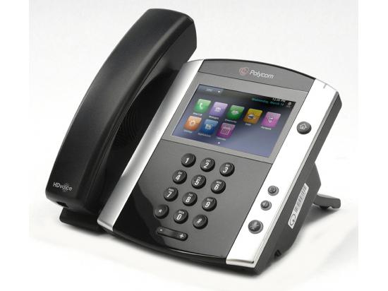Polycom VVX 601 Black Gigabit IP Touchscreen Display Speakerphone - Skype 