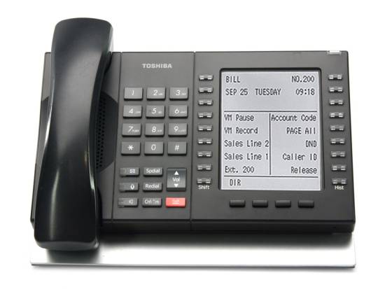 Toshiba Strata DP5130-SDL Black Backlit Large Display Speakerphone - Grade B Toshiba Strata DP5130-SDL Black Backlit Large Display Speakerphone - Grade B