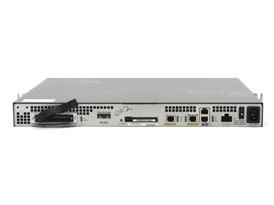 Cisco VG224 24-PORT VOICE analogico gateway VoIP Voice over IP con orecchie Rackmount 