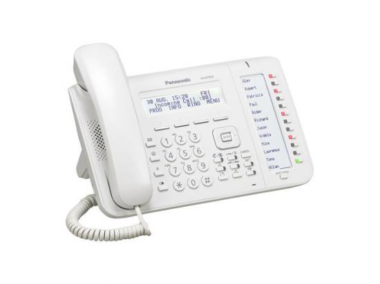 Panasonic KX-NT553 12-Button IP Backlit Display Speakerphone - White