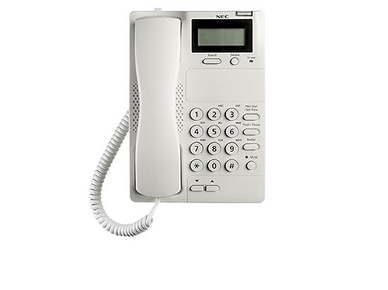 NEC AT-50 Single Line Analog Display Phone - White - Grade A