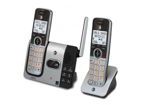 AT&T CL82214 DECT 6.0 Expandable Cordless Phone - 2 Handsets - New