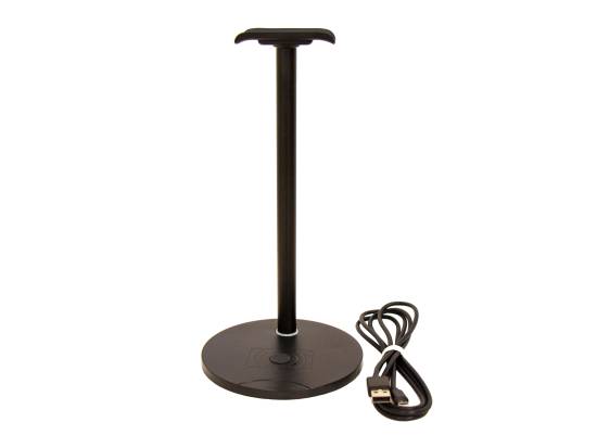 Spracht Headset Stand with Wireless Smartphone Charger Spracht Headset Stand with Wireless Smartphone Charger
