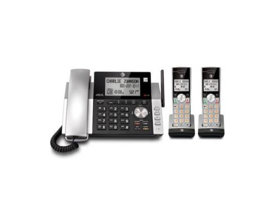 AT&T CL84215 2 Handset Corded Cordless Answering System - New AT&T CL84215 2 Handset Corded Cordless Answering System - New