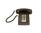 Cortelco 2500 Basic Brown Desk Phone w/ Volume Control - New