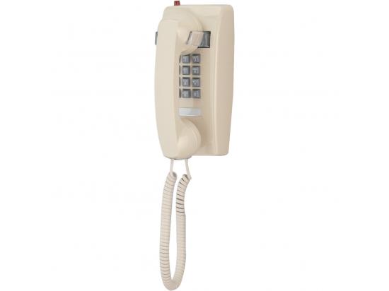Cortelco 2554 Ash Basic Wall Phone w/Message Waiting Lamp - New