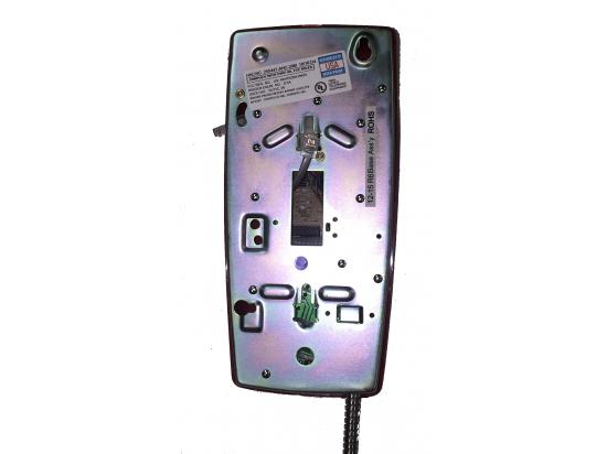 Cortelco 2554 Red Armored Wall Phone w/ Metal Cradle - New Cortelco 2554 Red Armored Wall Phone w/ Metal Cradle - New