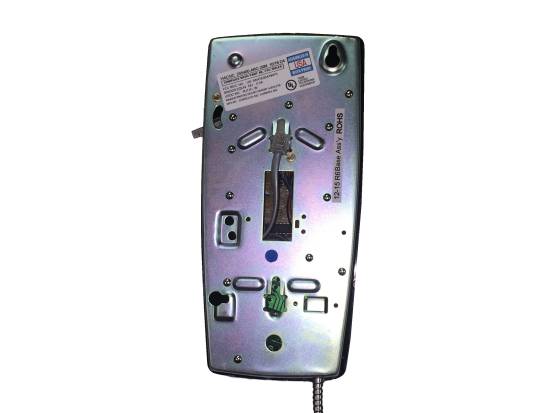 Cortelco 2554 Black Wall Phone w/ Armored Cord - New Cortelco 2554 Black Wall Phone w/ Armored Cord - New