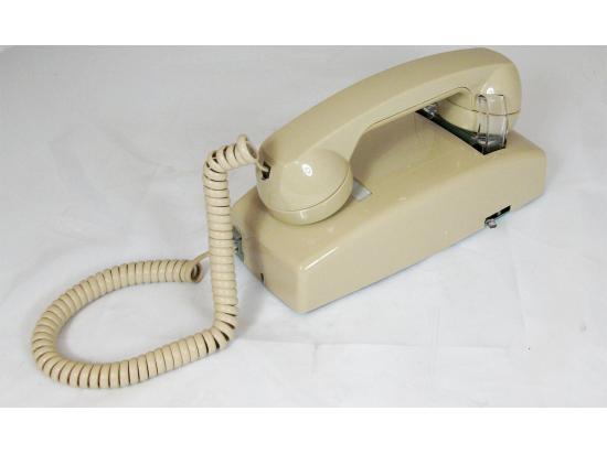 Cortelco 2554 No Dial Ash Wall Phone - New