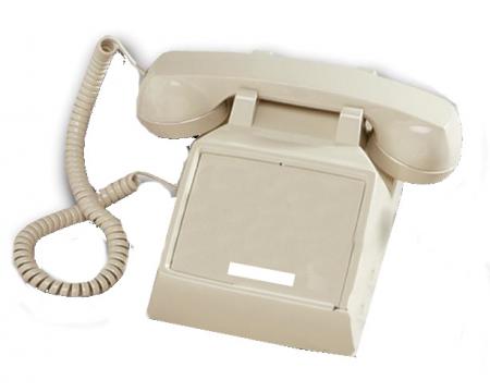 Cortelco 2500 Ash Desk Phone W No Dial Pad New