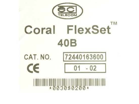 Tadiran Coral Flexset 40B 40 Button DSS/BL Charcoal DSS Console Tadiran Coral Flexset 40B 40 Button DSS/BL Charcoal DSS Console
