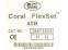 Tadiran Coral Flexset 40B 40 Button DSS/BL Charcoal DSS Console