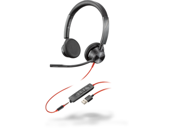 Poly Blackwire 3325 USB-A Stereo Headset