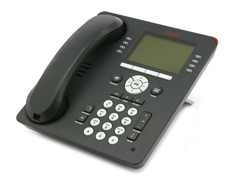 Avaya 9608 24-Button Black IP Display Speakerphone W/ Text Keys