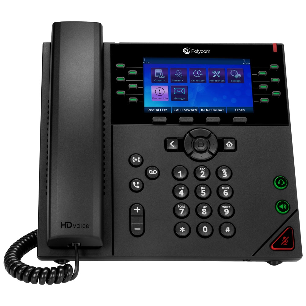 POE VVX410  Polycom VVX 410 IP Gigabit Phone 2200-46162-001 