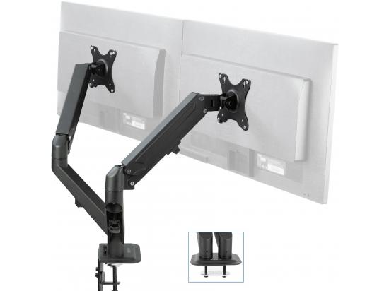 Vivo Pneumatic Arm Dual Monitor Vesa, Vivo Dual Lcd Monitor Desk Mount
