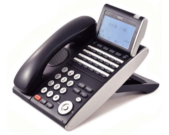 XD BK NEC Univerge SV8100 680002 DTL 12D-1 DLV Z-Y 12 Button Digital Phone #A 