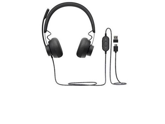 Logitech Zone USB-A/USB-C Wired Stereo Headset - UC