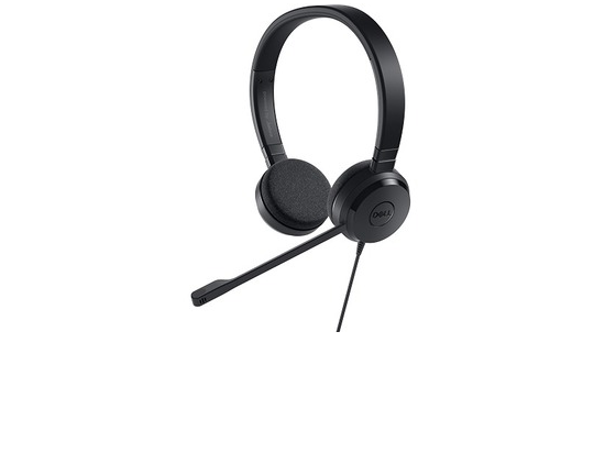 Dell UC150 USB Pro Stereo UC Headset - Microsoft Certified