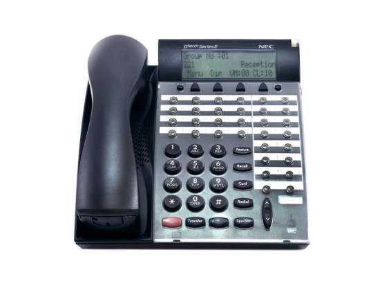 NEC Dterm Series E DTP-32D-1 Black 32-Button Display Speakerphone NEC Dterm Series E DTP-32D-1 Black 32-Button Display Speakerphone