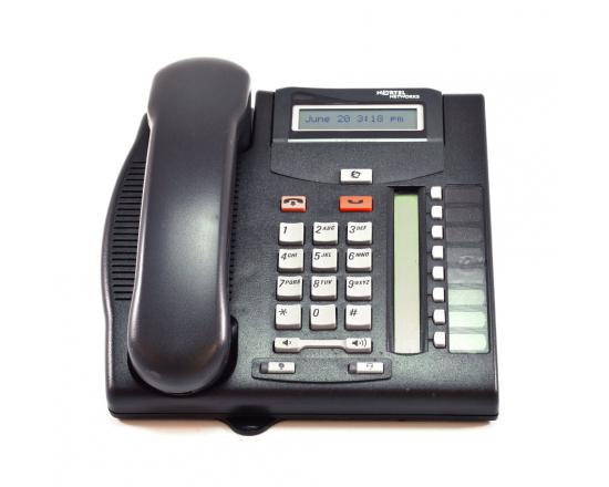 Nortel Commander T7208 Digital Phone in Charcoal NT8B26AABLE6