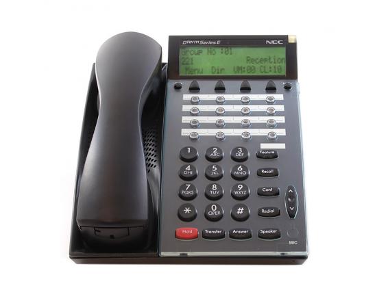 NEC Series E DTP DTU 8 8D 16D 32D 1 2 BK TEL 9' FT Phone Handset Coil Cord Black 