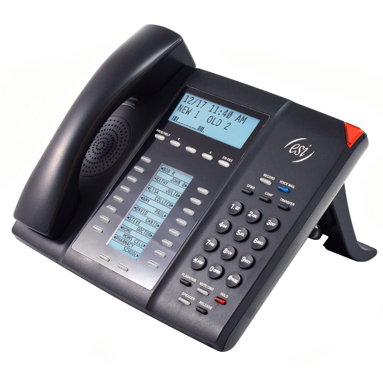 ESI Communications 60 ABP Digital 5000-0594 Office Display Phone 60D IVX LCD CS 