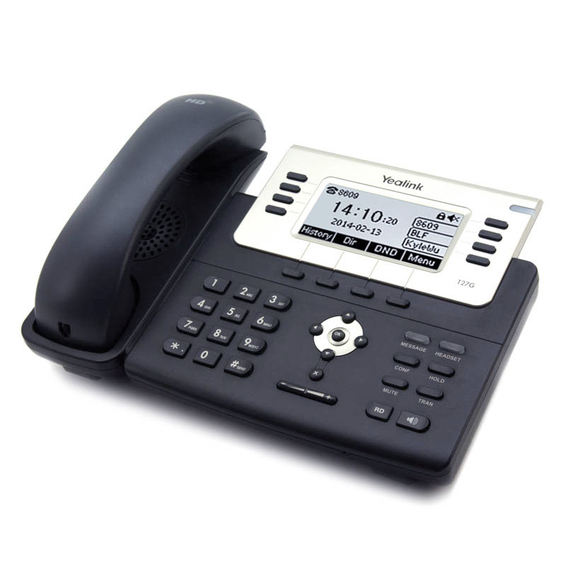 Yealink T27G Black 12-Button IP Display Speakerphone - Grade from  PCLiquidations