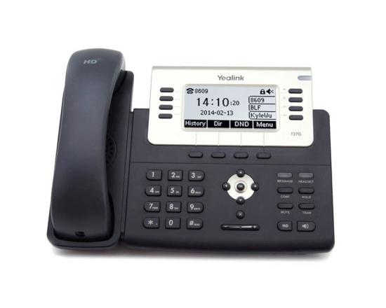 Yealink SIP-T27G 12-Button Black IP Display Speakerphone - Grade A Yealink SIP-T27G 12-Button Black IP Display Speakerphone - Grade A