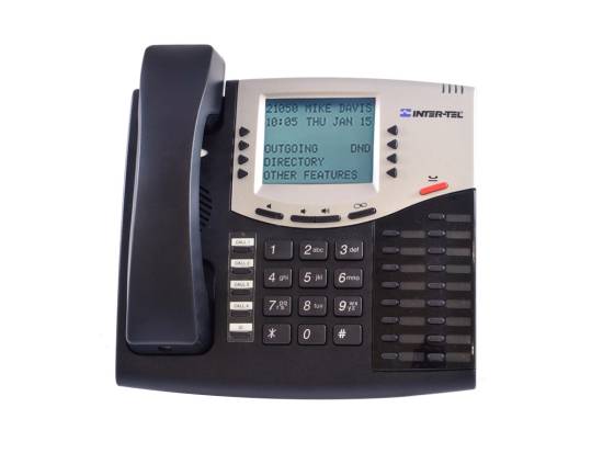 Inter-Tel Axxess 550.8662P Black IP Large Display Phone - Grade A Inter-Tel Axxess 550.8662P Black IP Large Display Phone - Grade A